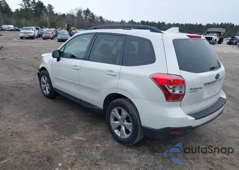 2016 Subaru Forester 2.5I Premium из США, поврежденный, VIN JF2SJADC2GH436717
